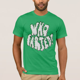 Wie Scheidde T-shirt Grappige Golf Vader Groen Opg