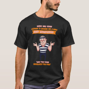 Wie Stropdassen uw oevers voor u grafisch T-shirt