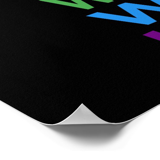 Wie waar wanneer Engelse leraar? Poster (Hoek)