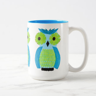 Wie? Wie? Kleurrijke Mok van Owl