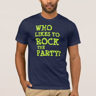 Wie wil de partij in de steek laten? t-shirt