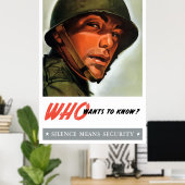 Wie wil het weten? poster (Thuiskantoor)