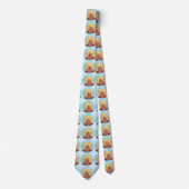 Wie wil ontbijt? Owl Stropdas (Voorkant)