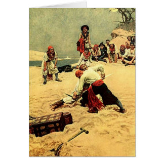 Wie zal kapitein zijn? piratenkunst