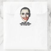 WIE ZAL VECHTEN RONDE STICKER (Tas)