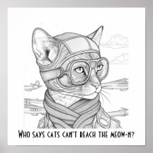 Wie zegt dat katten de meow-n niet kunnen bereiken