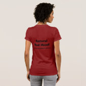 Wie zegt dat Redhead een Temper heeft? AAAAHH!!!!! T-shirt (Achterkant volledig)