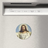 "Wie zegt u dat ik ben" Custom Magnet Magneet (Insitu (Vaatwasser))