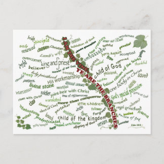 Wie zijn wij in Christus - 85 namen die God ons ge Briefkaart