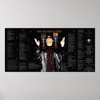 Wie zit er in de funk? poster