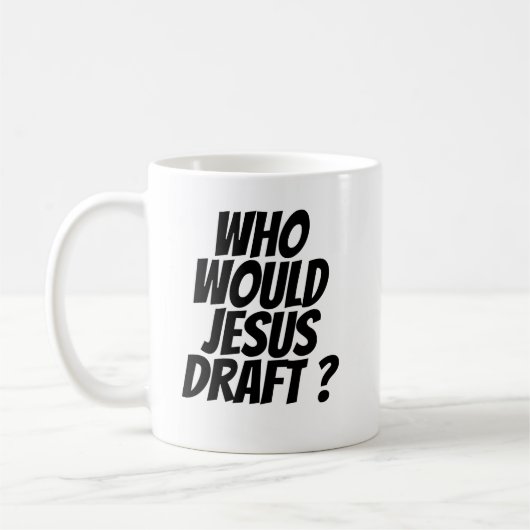 Wie zou Jezus ontwerpen? Koffiemok (Links)