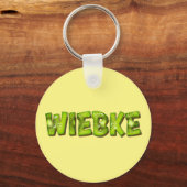 Wiebke Name Kiwi Design Porte-clés (Recto)