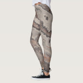 Wied Crazy Lace Agate Natural Rock ontworpen Leggings (Links)