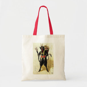 Wied Krampus Scary Demon Holiday Kerstmis Tote Bag
