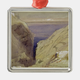 Wied Zurrik, Malta, 10.00 uur, 11 maart (w/c, pen, Metalen Ornament