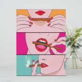 wieddame kaart (Staand voorkant)