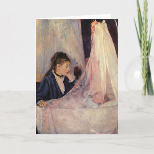 Wieg door Berthe Morisot Kaart
