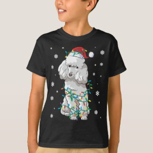 Wieg met kerstlampje t-shirt