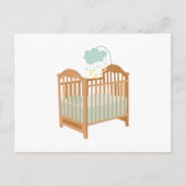 Wieg met Sky Mobile Briefkaart (Voorkant)