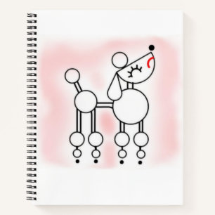 Wieg vectorillustratie, Notitieboek rond spiraalvo