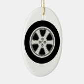 Wiel Keramisch Ornament (Rechts)