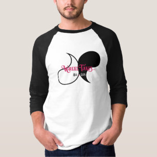 Wiel neemt T-shirt van honkbal