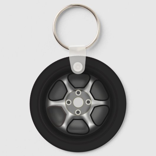 Wiel Sleutelhanger (Voorkant)