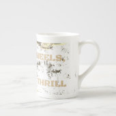 wiel, tijdloze sensatie – Retro Car & Motor Porselein Kop (Rechts)