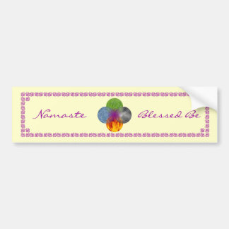 Wiel van Being - Geel Bumpersticker