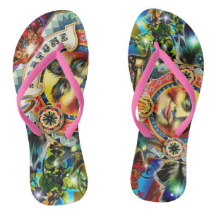 Wiel van de Fortune Teenslippers