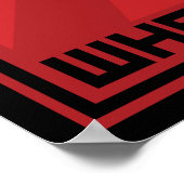 Wiel van de Kaart Fortune Poster (Hoek)