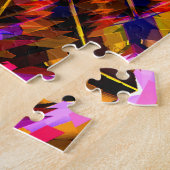 Wiel van een bloem.... legpuzzel (Zijkant)