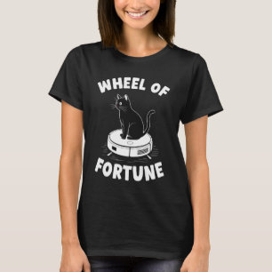 Wiel van Fortune Robotstofzuiger Funny Cat 7 T-shirt
