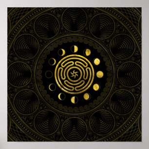 Wiel van Hecate en Moons Poster