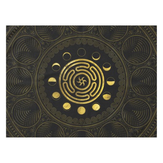 Wiel van Hecate en Moons Tafelkleed (Voorkant (Horizontaal))