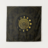 Wiel van Hecate en Moons Wandkleed (Voorkant)