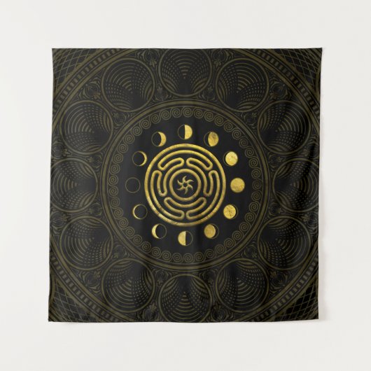 Wiel van Hecate en Moons Wandkleed (Voorkant)
