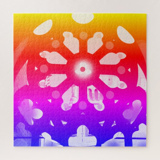 Wiel van het fortuin legpuzzel (Verticaal)