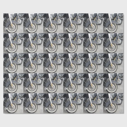 Wielen Cadeaupapier (Vlak)