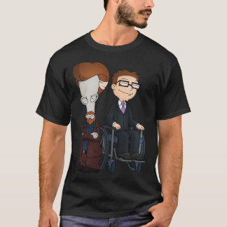 Wielen en het Man van de been! American Dad Roger  T-shirt