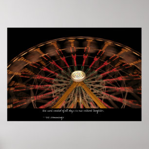 Wielen in beweging poster