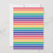 Wielen op de bus Cute Animals - Birthday Party Kaart (Achterkant)