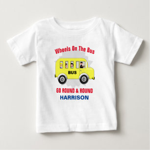 Wielen op de bus Kinder stut