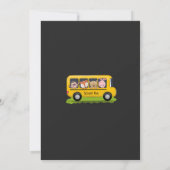 Wielen op de Bus Verjaardag Kaart (Achterkant)