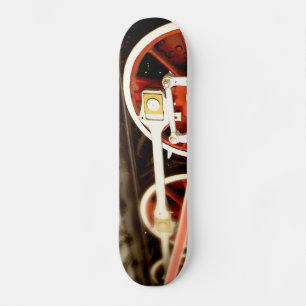 Wielen van stoomlocomotieven skateboard
