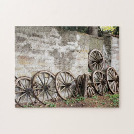 Wielen van Tijd Puzzel, 28x36 cm, 252 stukjes Legpuzzel