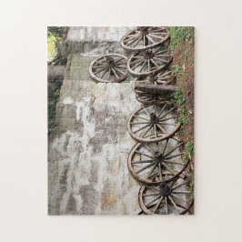 Wielen van Tijd Puzzel, 28x36 cm, 252 stukjes Legpuzzel