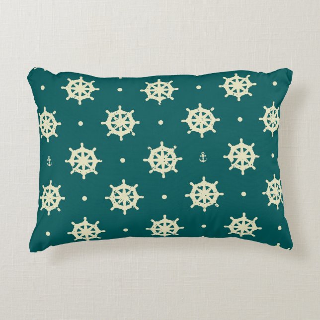  wielpatroon accent kussen (Voorkant)