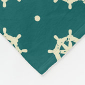  wielpatroon fleece deken (Hoek)