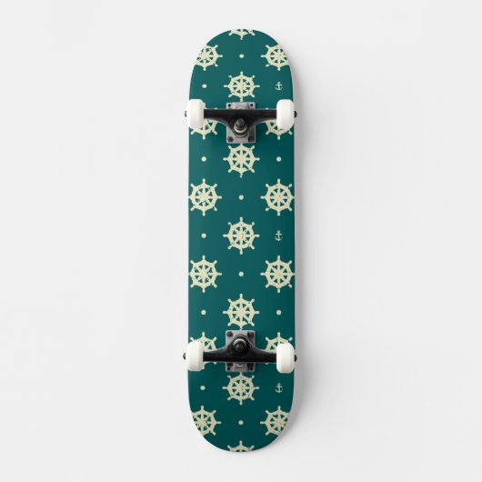  wielpatroon skateboard (Voorkant)